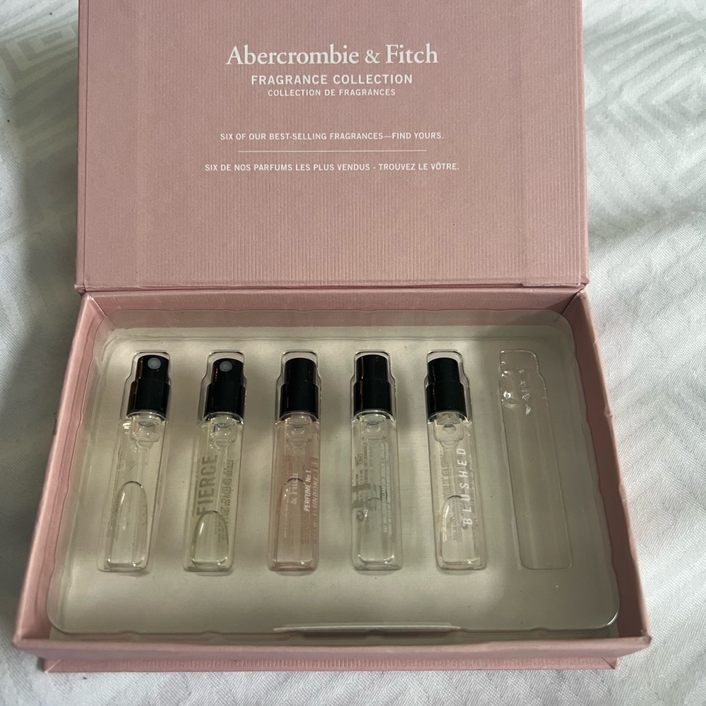 Abercrombie & Fitch Pink Fragrance Sample Set